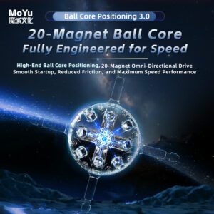 Moyu Weilong V11 (Ball-Core, Magnetic, UV) - Image 9